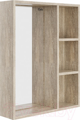 Шкаф с зеркалом для ванной Onika Тимбер 60.00У (206070)