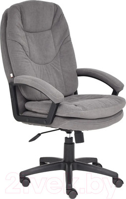 Кресло офисное Tetchair Comfort LT флок (серый)