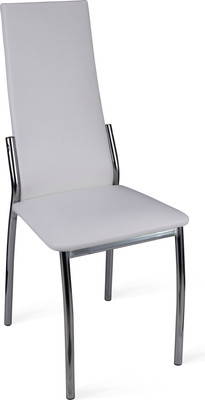 Стул ТриЯ Кредо (хром/кожзам белый 745а)