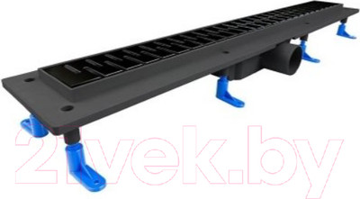 Трап для душа Styron Harmony STY-H-80-FF (черный)