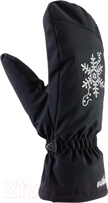 Варежки лыжные VikinG Aliana Mitten / 113/21/0884-09 (р.7, черный)