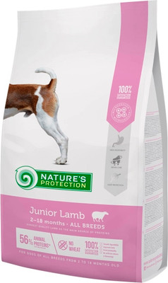 Сухой корм для собак Nature's Protection Junior Lamb / NPS45747 (7.5кг)