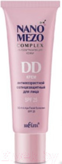 Крем солнцезащитный Belita NanoMezoComplex DD-Крем антивозрастной SPF25 (30мл)