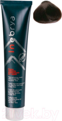 Крем-краска для волос Inebrya На семенах льна и алоэ вера 5/9 (100мл, шоколад экстра)