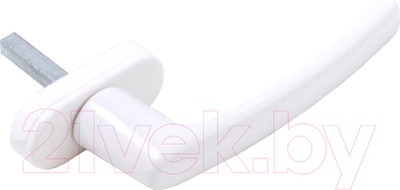 Ручка оконная Аллюр Эрен Mesut 35мм RAL-9016 (белый)