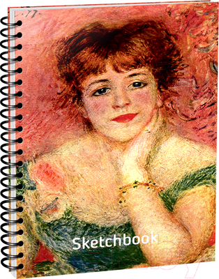 Скетчбук Попурри Ренуар. Портрет Жанны Самари