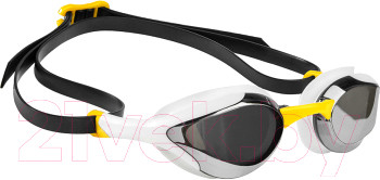 Очки для плавания Mad Wave Alien Mirror (желтый)