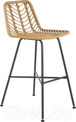 Стул барный Halmar H97 (натуральный/черный)