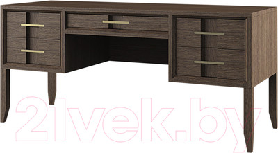 Письменный стол Молодечномебель Boston двухтумбовый ВМФ-1639 (лесной орех)