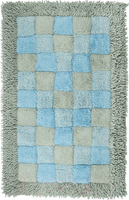 Коврик для ванной FORA Шахматы 1845-1 100BL