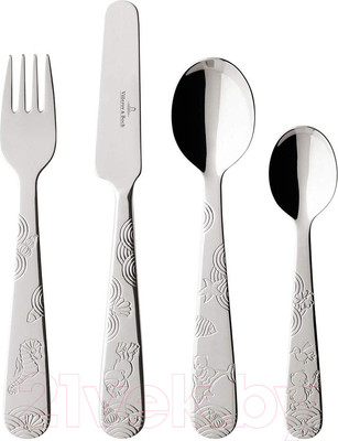 Набор столовых приборов Villeroy & Boch Happy as a Bear / 12-6530-2091 (4пр)