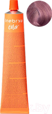 Крем-краска для волос Inebrya На семенах льна и алоэ вера Pastello Rosa Intenso (100мл)