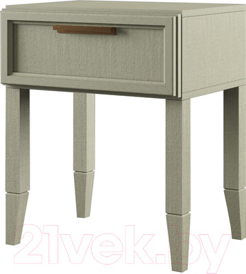 Прикроватная тумба Молодечномебель Charlie ВМФ-1512 (серый агат)