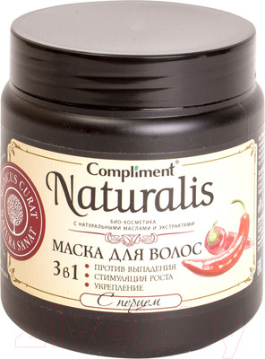 Маска для волос Compliment Naturalis с перцем 3 в 1 (500мл)