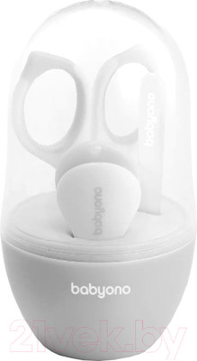 Маникюрный набор детский BabyOno 398/03 (серый)