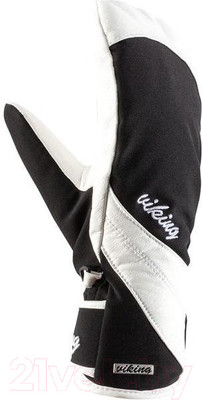 Варежки лыжные VikinG Aurin Mitten / 113/21/1540-01 (р.6, белый)