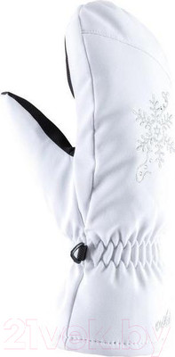 Варежки лыжные VikinG Aliana Mitten / 113/21/0884-01 (р.8, белый)
