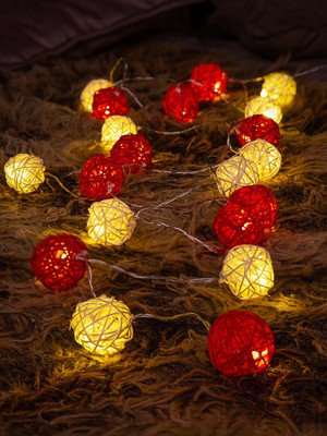 Тайские фонарики ArtStyle Тростниковые шарики / CL-N222WW