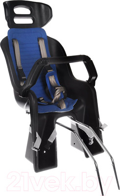 Детское велокресло SunnyWheel SW-BC-137 / Х81868 (черный/синий)