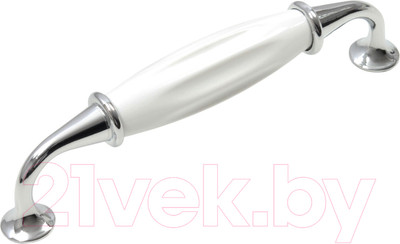 Ручка для мебели Boyard Trinity RS110CP.4/128/W