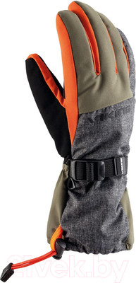 Перчатки лыжные VikinG Tuson Khaki / 111/22/6523-74 (р.7, оливковый)