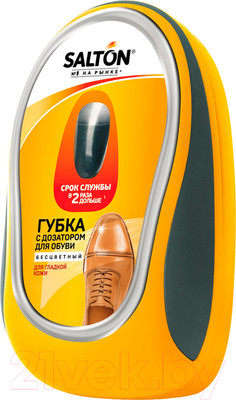 Губка для обуви Salton C дозатором для гладкой кожи (бесцветный)