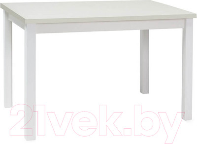 Обеденный стол Signal Adam 100 (белый матовый)