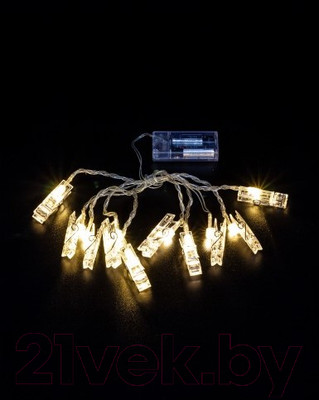 Светодиодная гирлянда ArtStyle Прищепки / CL-N205WW