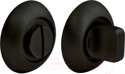 Фиксатор дверной защелки Morelli MH-WС BL (черный)