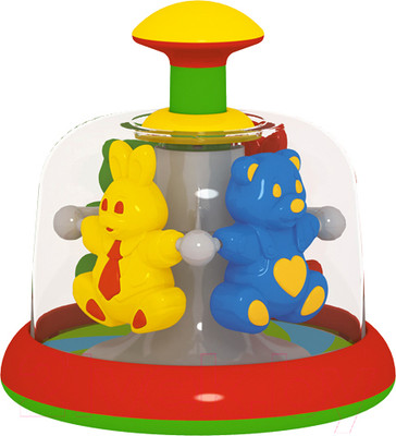 Развивающая игрушка Stellar Юла-карусель. Лесная сказка / 01385