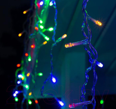 Светодиодная бахрома Luazon 671668 (4x0.6м, мульти)