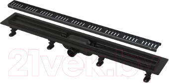 Трап для душа Alcadrain APZ10-550M Simple (черный)