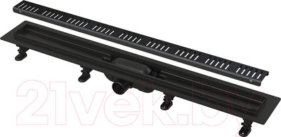 Трап для душа Alcadrain APZ10-750M Simple (черный)