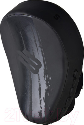 Боксерские лапы BoyBo Stain / Флекс (черный)