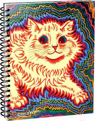 Скетчбук Попурри Уэйн. Кот-калейдоскоп III