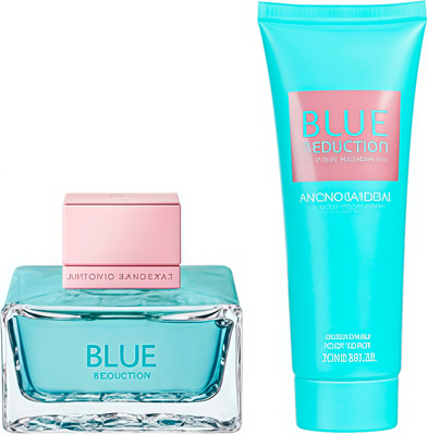 Парфюмерный набор Antonio Banderas Blue Seduction туалетная вода+лосьон для тела (50мл+50мл)