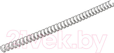 Пружины для переплета D&A art D14.3 на 34 отверстия (черный)