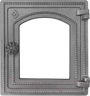 Дверца печная Везувий ДТ-4С (неокрашенная, без стекла)