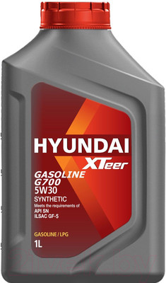 Моторное масло Hyundai XTeer Gasoline G700 5W30 / 1011135 (1л)