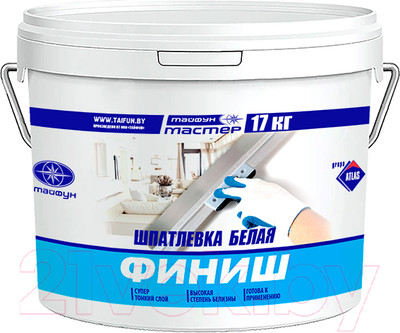 Шпатлевка готовая Тайфун Мастер ФИНИШ (17кг)