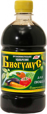 Удобрение Сила Жизни Биогумус Для овощей (1л)