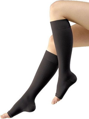 Гольфы компрессионные Aries Avicenum 360 с открытым носком / 9999 (XL, long)