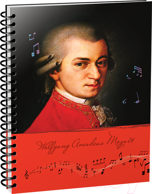 Скетчбук Попурри Рисуй и слушай! Моцарт