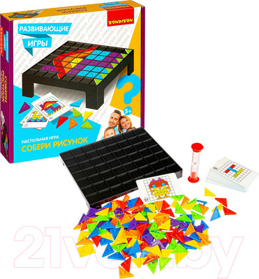 Развивающая игра Bondibon Собери рисунок / ВВ4476