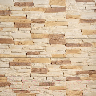 Декоративный камень гипсовый Stone Mill Сланец Каспровый ПГД-1-Л 2501 (слоновая кость)