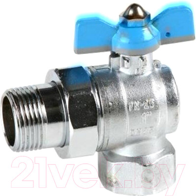 Шаровой кран RBM Угловой 3/4" ВН PN25