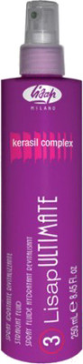 Флюид для волос Lisap Ultimate 3 Straight Fluid разглаживающий (250мл)
