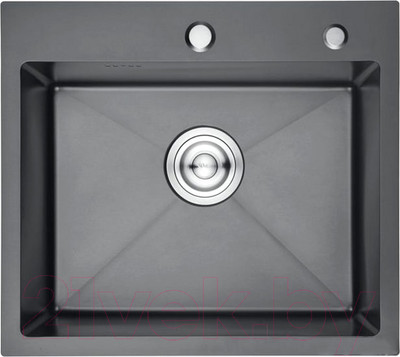 Мойка кухонная Gerhans K35044B (графит)