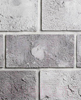 Декоративный камень бетонный Kirpidonoff Еco 14-001 262х126х12 (белый)