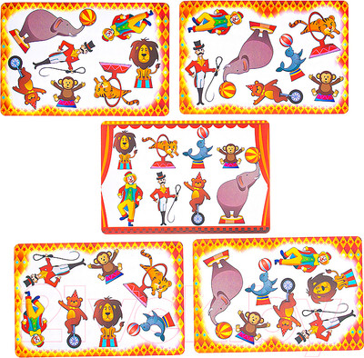 Развивающая игра Smile Decor Думай, играй, побеждай! Магический цирк / П309